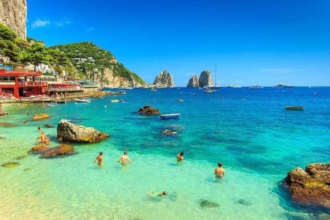 Willa Il Blu Capri Zewnętrze zdjęcie